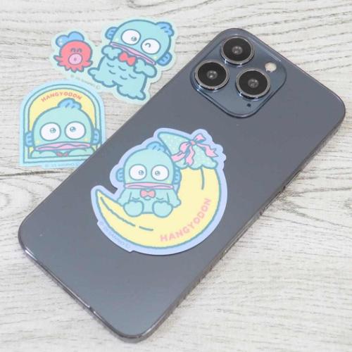 ハンギョドン ダイカットシール 蓄光モバイルステッカー サンリオ キャラクター グッズ メール便可