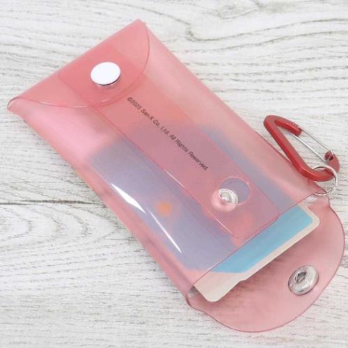 リラックマ ミニポーチ マルチクリアケース Sサイズ サンエックスオールスターズ サンエックス キャラクター グッズ メール便可