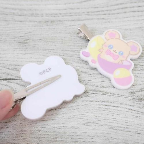 ぷちきゅあ ヘアアクセ 前髪クリップ 2個セット ぷちきゅあもふるん プリキュア アニメキャラクター グッズ メール便可