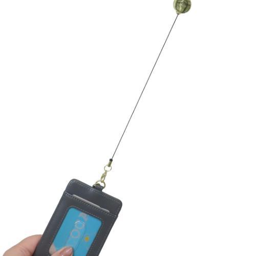 ポケットモンスター 定期入れ リール付きシングルパスケース ルンルンピカチュウ ポケモン キャラクター グッズ メール便可