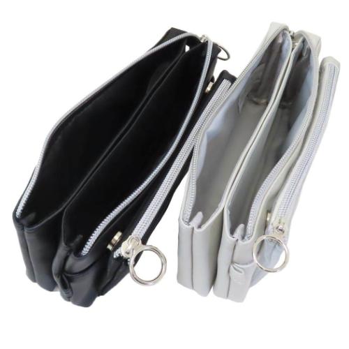 MOTiON 筆箱 サンカクマルチペンケース シンプル メッシュ グッズ