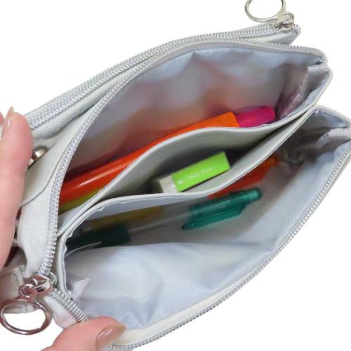 MOTiON 筆箱 サンカクマルチペンケース シンプル メッシュ グッズ