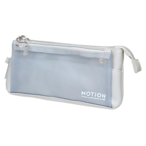 MOTiON 筆箱 サンカクマルチペンケース シンプル メッシュ グッズ