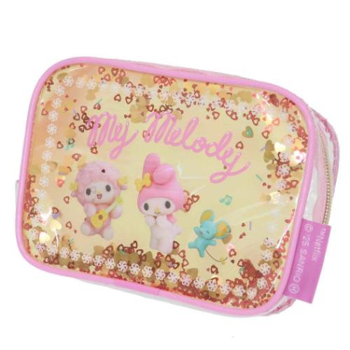 マイメロディ コスメポーチ シャカシャカポーチ マイメロディ＆クロミ サンリオ キャラクター グッズ