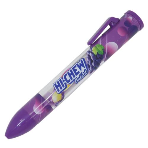 ハイチュウ ボールペン サクサクボールペン グレープ2 お菓子パッケージ キャラクター グッズ メール便可