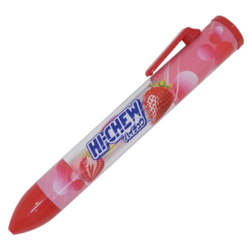 ハイチュウ ボールペン サクサクボールペン ストロベリー2 お菓子パッケージ キャラクター グッズ メール便可