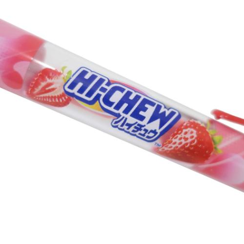 ハイチュウ ボールペン サクサクボールペン ストロベリー2 お菓子パッケージ キャラクター グッズ メール便可
