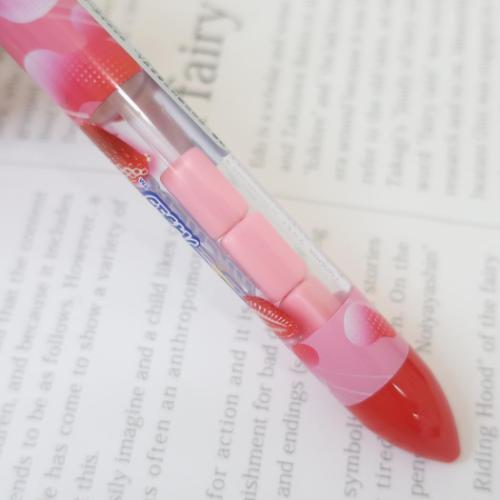 ハイチュウ ボールペン サクサクボールペン ストロベリー2 お菓子パッケージ キャラクター グッズ メール便可