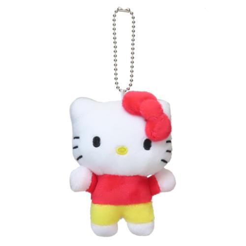 クレヨンしんちゃんxサンリオキャラクターズ マスコット ぬいぐるみマスコット ハローキティ 赤 サンリオ キャラクター グッズ