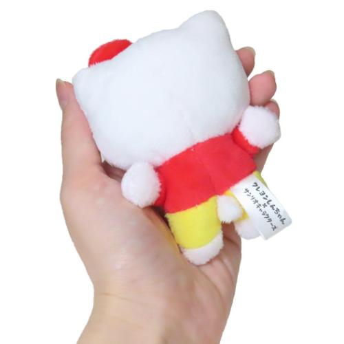 クレヨンしんちゃんxサンリオキャラクターズ マスコット ぬいぐるみマスコット ハローキティ 赤 サンリオ キャラクター グッズ