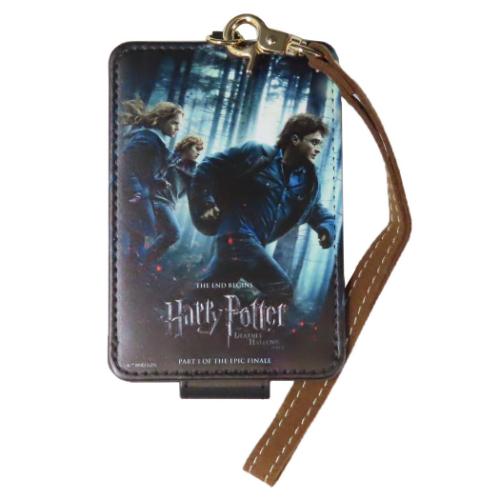 ハリーポッター 定期入れ ICカードケース ハリーポッターと死の秘宝 PART1 ワーナーブラザース 映画キャラクター グッズ メール便可