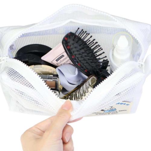 スヌーピー コスメポーチ スクエアポーチ WH ピーナッツ キャラクター グッズ