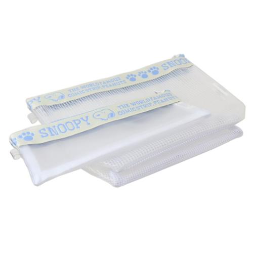 スヌーピー コスメポーチ 洗面ポーチ2Pセット WH ピーナッツ キャラクター グッズ メール便可
