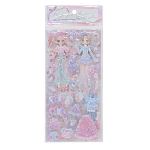 きせかえシール マイファッションスタイルシール マイディアリボン DECOシール グッズ メール便可