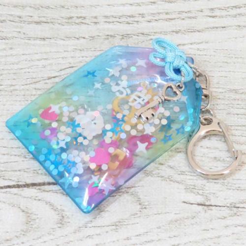 キーリング おまもりエアーキーホルダー 鍵 かわいい グッズ メール便可