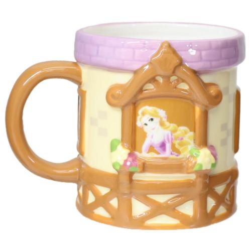 塔の上のラプンツェル マグカップ 立体マグ 300ml ディズニープリンセス キャラクター グッズ