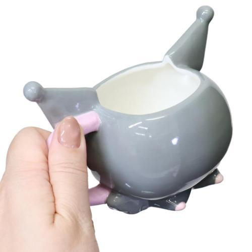 クロミ マグカップ フェイスマグ 350ml ブラックエンジェル サンリオ キャラクター グッズ