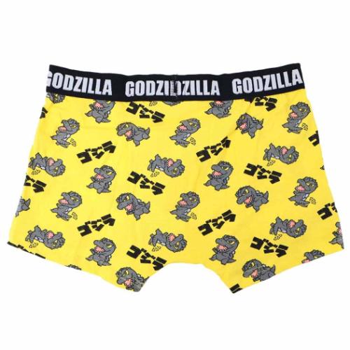ゴジラ 男性用下着 ボクサーブリーフ ロゴ イラスト キャラクター グッズ メール便可
