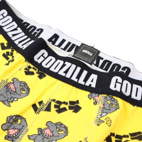 ゴジラ 男性用下着 ボクサーブリーフ ロゴ イラスト キャラクター グッズ メール便可