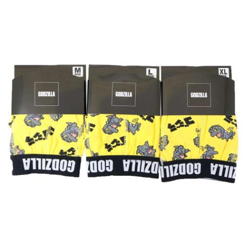 ゴジラ 男性用下着 ボクサーブリーフ ロゴ イラスト キャラクター グッズ メール便可