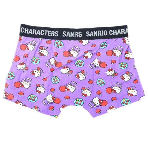 ハローキティ 男性用下着 ボクサーブリーフ りんご サンリオ キャラクター グッズ メール便可