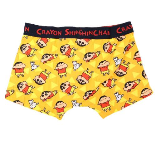 クレヨンしんちゃん 男性用下着 ボクサーブリーフ さんかく アニメキャラクター グッズ メール便可