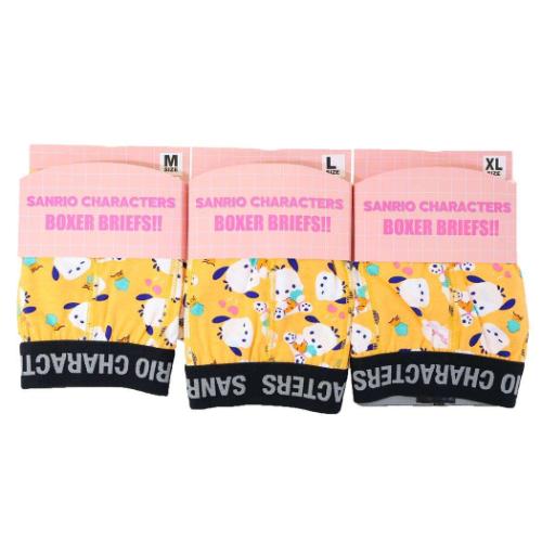 ポチャッコ 男性用下着 ボクサーブリーフ ゆるっとシンプル サンリオ キャラクター グッズ メール便可