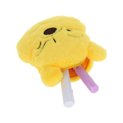 くまのプーさん コスメポーチ ダイカットポーチ しかめ顔 ディズニー キャラクター グッズ