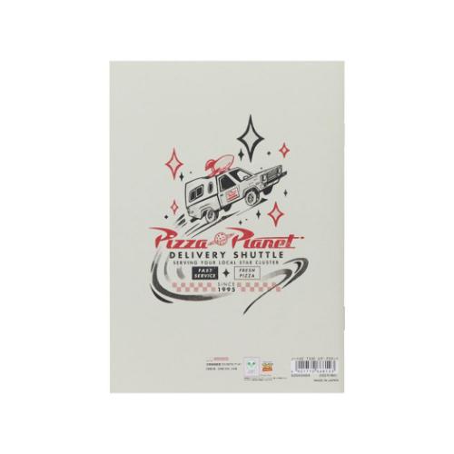 トイストーリー 方眼ノート ノートA5 ピザ プラネット ディズニー キャラクター グッズ メール便可