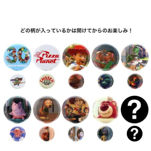 トイストーリー 缶バッジ 缶バッジ2個セット 全10種の内どれか1種類 ディズニー キャラクター グッズ メール便可