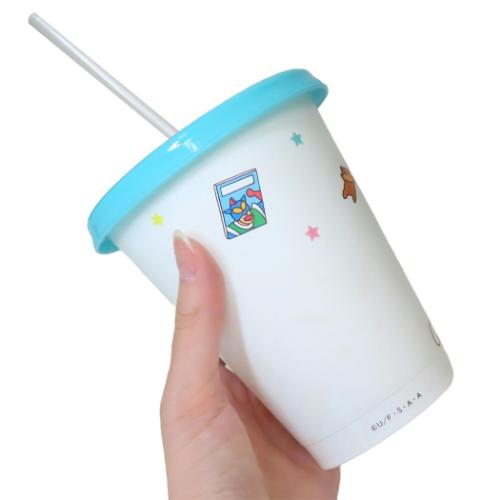 クレヨンしんちゃん プラカップ チェンジングタンブラー 450ml パジャマ アニメキャラクター グッズ