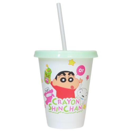 クレヨンしんちゃん プラカップ チェンジングタンブラー 450ml チョコビ アニメキャラクター グッズ