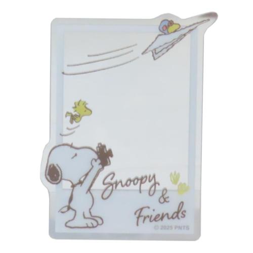 スヌーピー 鏡 アクリルミラーシール スヌーピー＆フレンズ ピーナッツ キャラクター グッズ メール便可