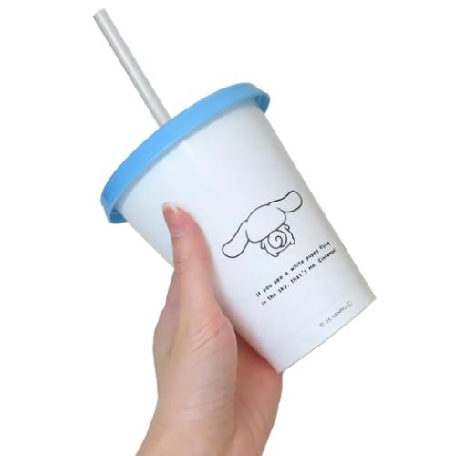 シナモロール プラカップ チェンジングタンブラー 450ml サンリオ キャラクター グッズ