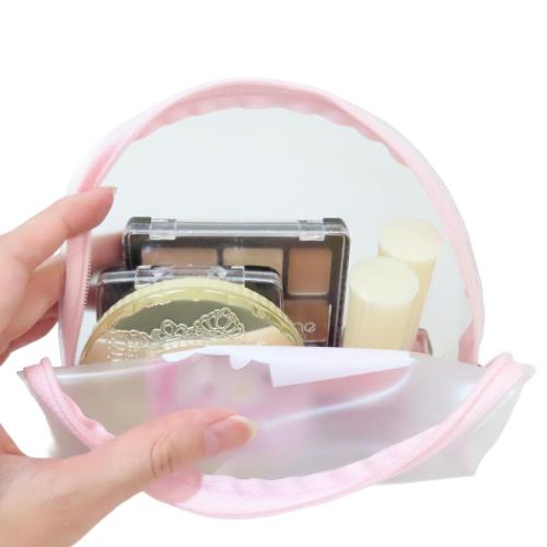 ハローキティ コスメポーチ クリアマットポーチ バレエコア サンリオ キャラクター グッズ