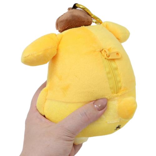 ポムポムプリン ミニポーチ 日焼けマスコットポーチ サンリオ キャラクター グッズ