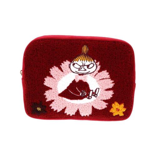 ムーミン コスメポーチ サガラ刺繍ポーチ リトルミイ 北欧 キャラクター グッズ
