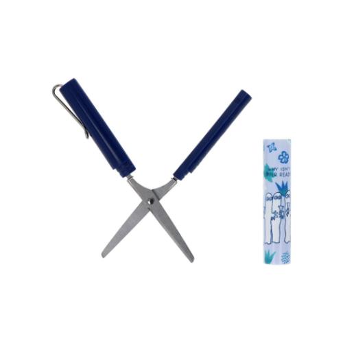 ムーミン コンパクトシザー スティッキールはさみ ニョロニョロ 北欧 キャラクター グッズ メール便可