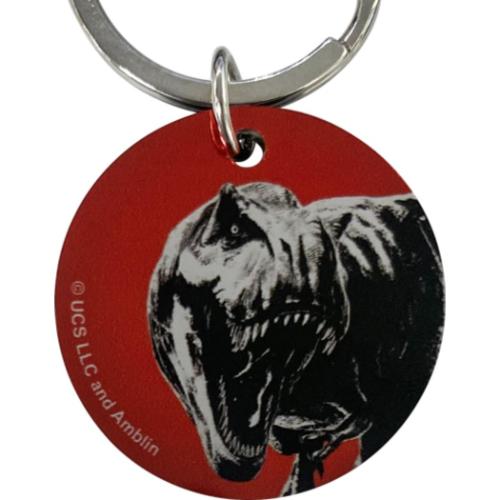 ジュラシックワールド 復活の大地 キーチェーン ロゴキーホルダー 恐竜 映画キャラクター グッズ メール便可