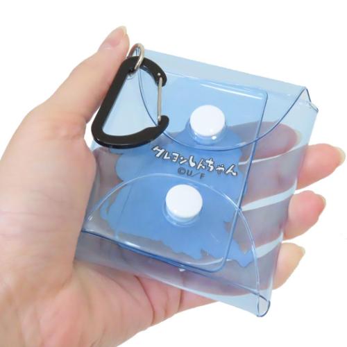 まんがクレヨンしんちゃん ミニポーチ クリアマルチケース SS 夏 原作35周年 キャラクター グッズ メール便可