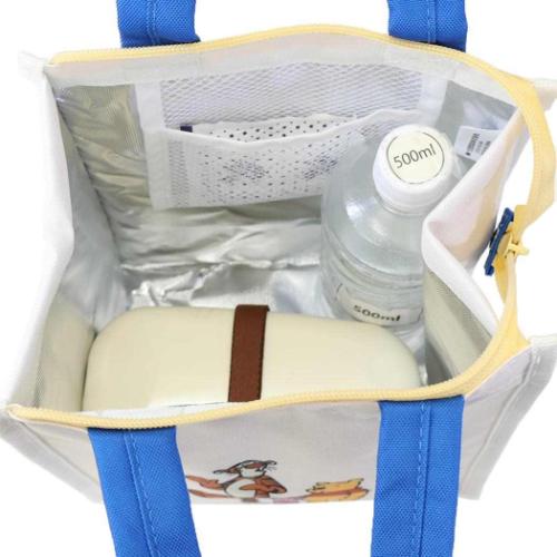 くまのプーさん ランチトート ランチバッグスクエア M POOH FUNNY FACES 2 ディズニー キャラクター グッズ メール便可