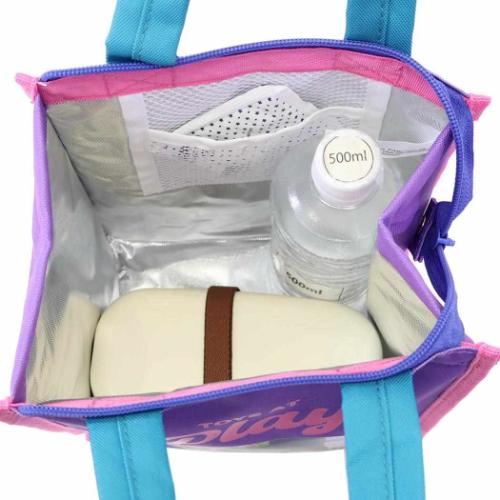 トイストーリー ランチトート ランチバッグスクエア M PURPLE ディズニー キャラクター グッズ メール便可