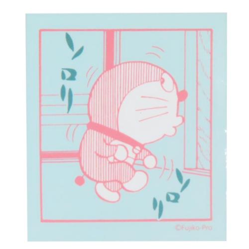 ドラえもん ダイカットシール ステッカー BLUE 藤子F不二雄 アニメキャラクター グッズ メール便可