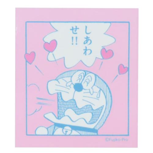 ドラえもん ダイカットシール ステッカー PINK 藤子F不二雄 アニメキャラクター グッズ メール便可