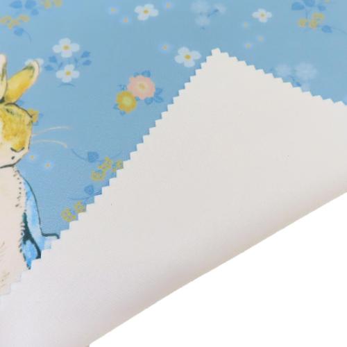 ピーターラビット メガネ拭き メガネクロス シャビーシック ブルー 絵本キャラクター グッズ メール便可