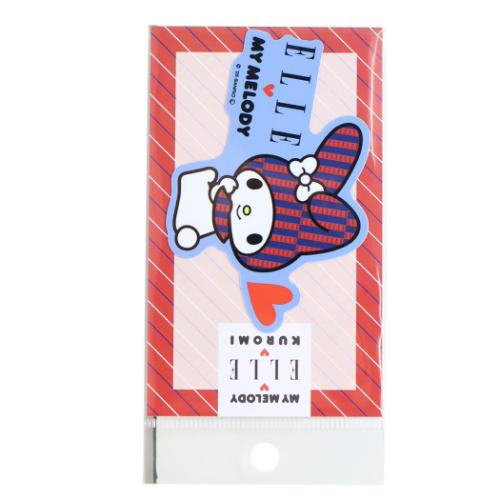 ELLExマイメロディ＆クロミ ダイカットシール ダイカットステッカー マイメロディ サンリオ キャラクター グッズ メール便可