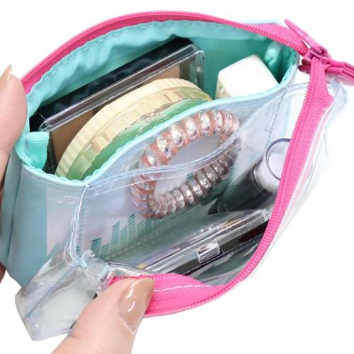 初音ミク コスメポーチ スリーポケットクリアポーチ キャラクター グッズ