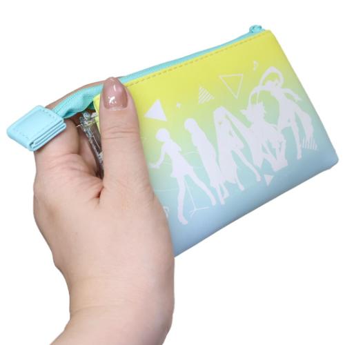 初音ミク コスメポーチ スリーポケットクリアポーチ 集合 キャラクター グッズ