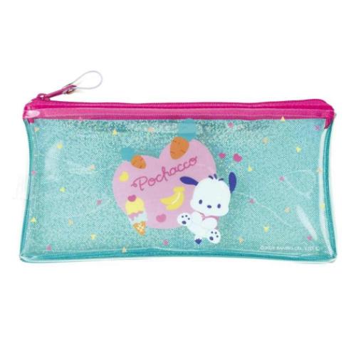 ポチャッコ ペンポーチ キラキラフラットペンケース サンリオ キャラクター グッズ メール便可