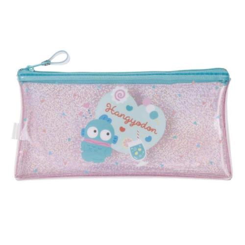 ハンギョドン ペンポーチ キラキラフラットペンケース サンリオ キャラクター グッズ メール便可